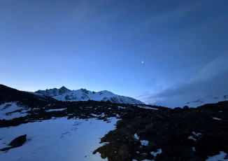 Картинка природа горы снег