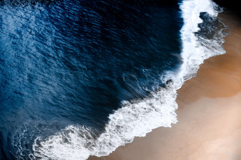 обоя природа, побережье, море, берег, пена