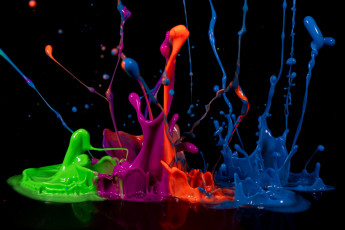 обоя разное, капли,  брызги,  всплески, краски