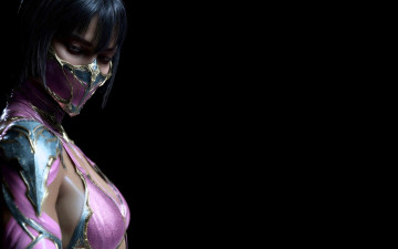 обоя видео игры, mortal kombat, девушка, маска, наряд
