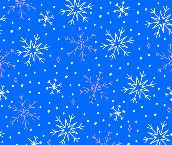 Обои картинки фото праздничные, снежинки и звёздочки, снежинки, снег, голубой, фон