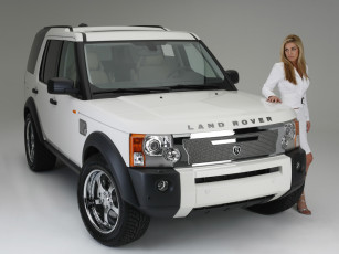Картинка strut land rover lr3 kensington автомобили авто девушками