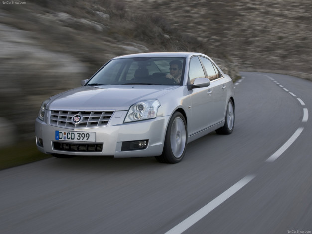 Обои картинки фото cadillac, bls, sport, 2007, автомобили