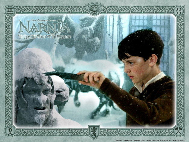 Обои картинки фото кино, фильмы, the, chronicles, of, narnia, lion, witch, and, wardrobe