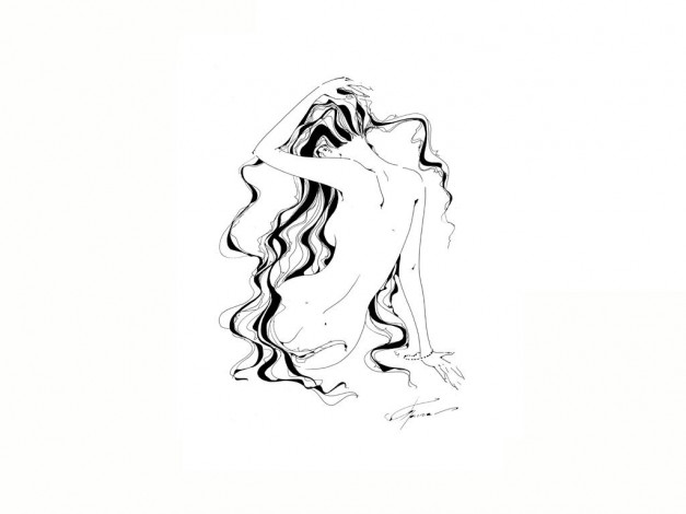 Обои картинки фото рисованные, минимализм