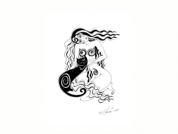 Обои картинки фото рисованные, минимализм