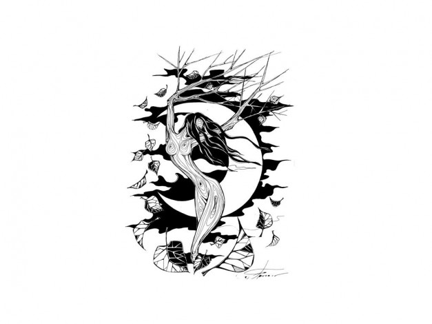 Обои картинки фото рисованные, минимализм