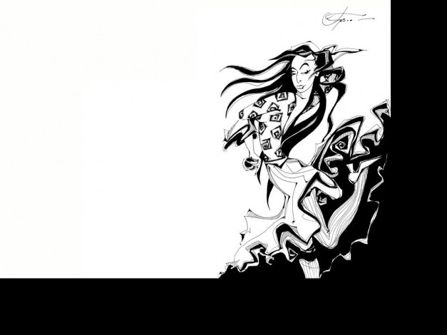 Обои картинки фото рисованные, минимализм