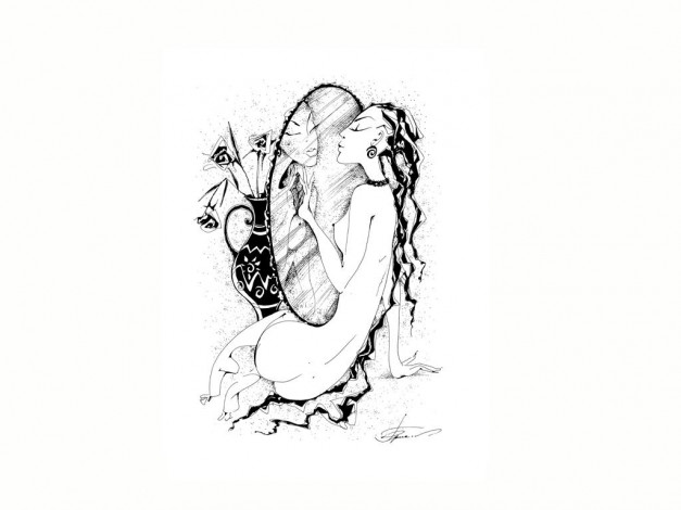 Обои картинки фото рисованные, минимализм