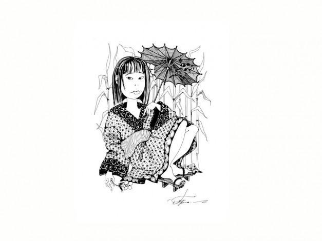 Обои картинки фото рисованные, минимализм