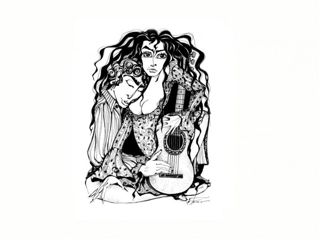 Обои картинки фото рисованные, минимализм