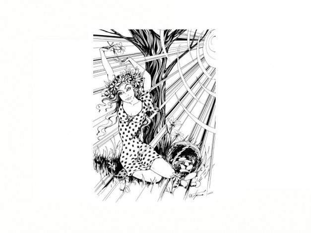 Обои картинки фото рисованные, минимализм