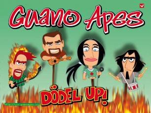 обоя музыка, guano, apes