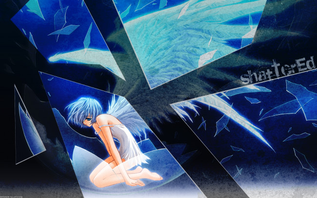 Обои картинки фото аниме, angels, demons