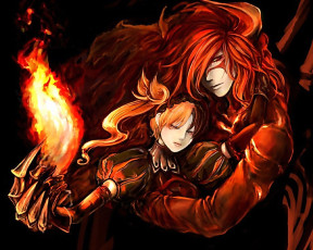 Картинка аниме angels demons