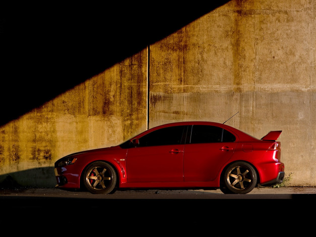 Обои картинки фото mitsubishi, lancer, evo, автомобили