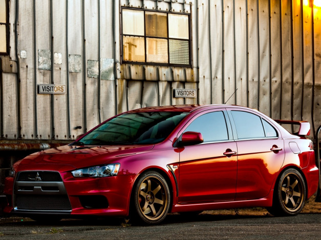 Обои картинки фото mitsubishi, lancer, evo, автомобили