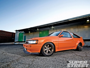 Картинка 1986 toyota corolla gt автомобили