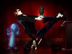 Картинка женщина смерть мультфильмы the lady and reaper la dama muerte