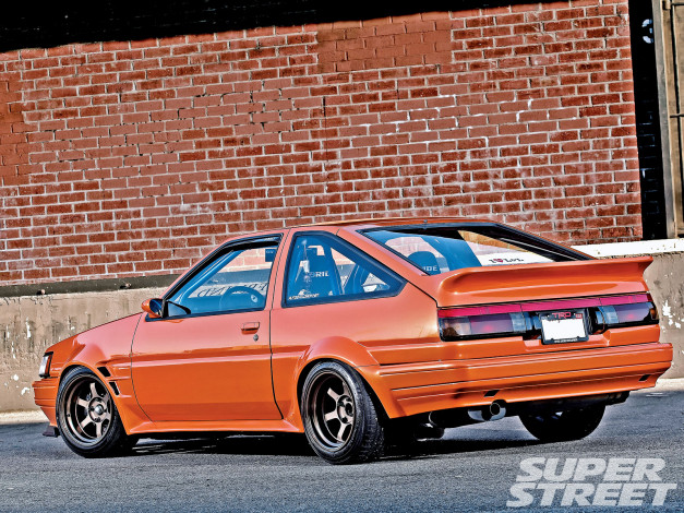 Обои картинки фото 1986, toyota, corolla, gt, автомобили