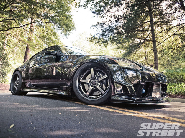 Обои картинки фото 2003, nissan, 350z, автомобили, datsun