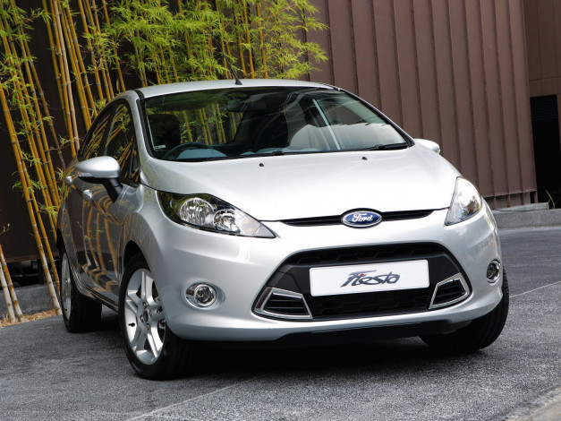 Обои картинки фото автомобили, ford, fiesta