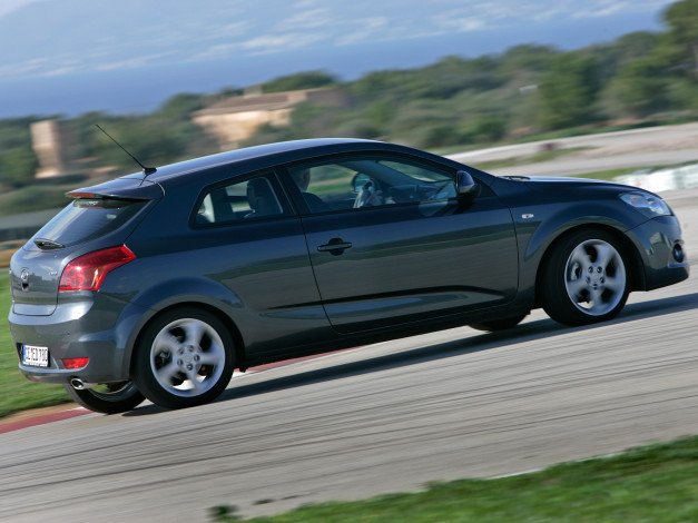 Обои картинки фото автомобили, kia, ceed