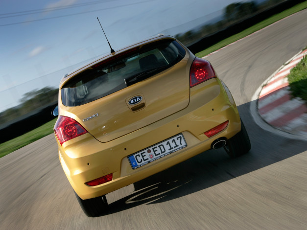 Обои картинки фото автомобили, kia, ceed