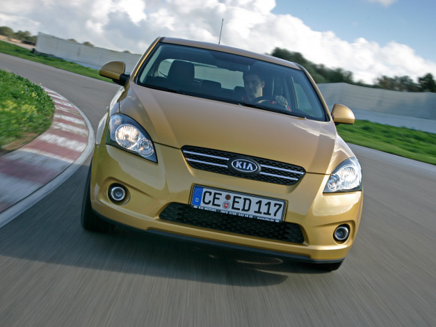 Обои картинки фото автомобили, kia, ceed