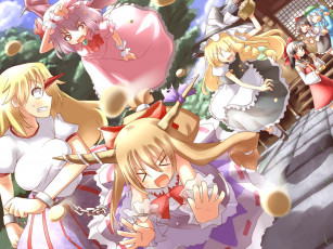 Картинка аниме touhou персонажи тохо