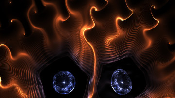 Картинка 3д графика fractal фракталы узор фон абстракция