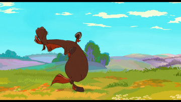 обоя алёша, попович, тугарин, змей, мультфильмы, алеша, конь