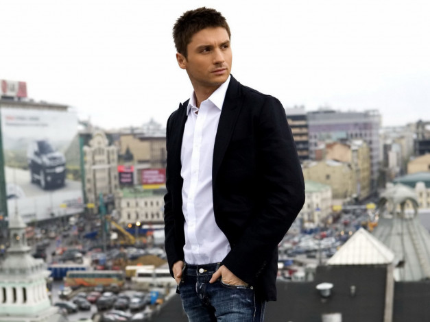 Обои картинки фото музыка, сергей, лазарев, певец, в, костюме