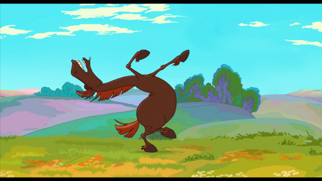 Обои картинки фото алёша, попович, тугарин, змей, мультфильмы, алеша, конь