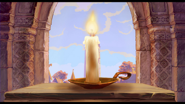 Обои картинки фото алёша, попович, тугарин, змей, мультфильмы, алеша, свеча