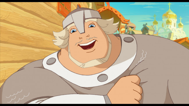 Обои картинки фото добрыня, никитич, змей, горыныч, мультфильмы, богатырь