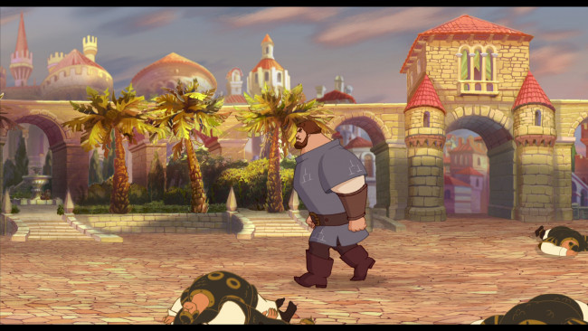 Обои картинки фото илья, муромец, соловей, разбойник, мультфильмы, богатырь