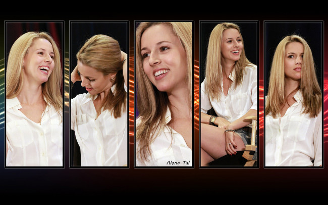 Обои картинки фото Alona Tal, девушки, , , коллаж