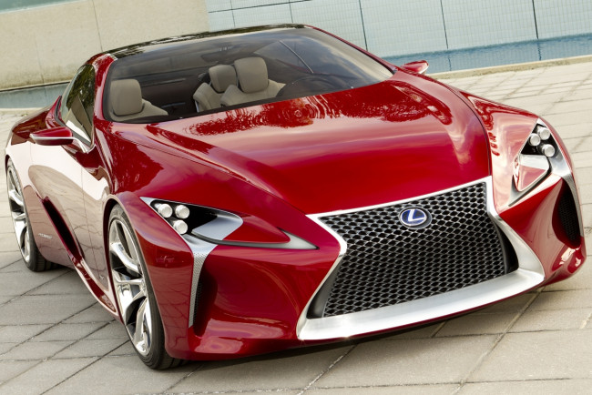 Обои картинки фото lexus, lf, lc, concept, автомобили