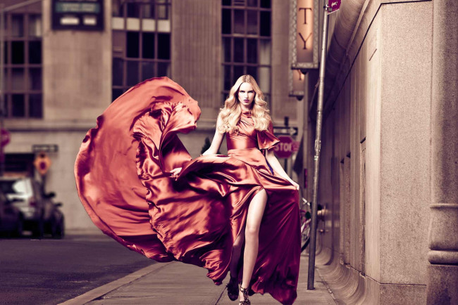 Обои картинки фото _Unsort -НЕ ВЫБИРАТЬ  , девушки, , не, выбирать, платье, блондинка