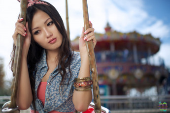 Картинка Jy+Grace девушки азиатка задумчивость