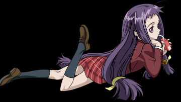 обоя аниме, mahou, sensei, negima, девушка