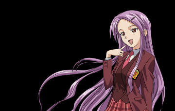 обоя аниме, mahou, sensei, negima, девушка