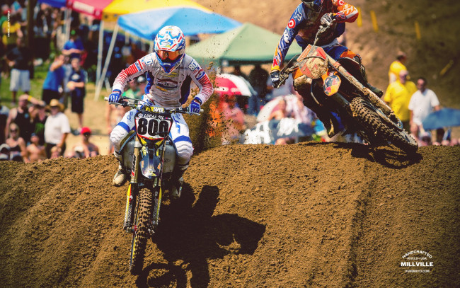 Обои картинки фото спорт, мотокросс, гонки