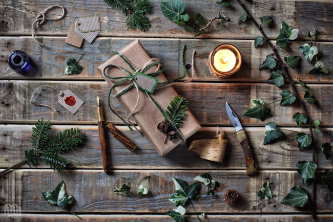 Обои картинки фото разное, - другое, подарок, ручка, сургуч