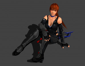 Картинка 3д+графика аниме+ anime рыжая фон девушка взгляд