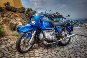 Картинка bmw+r60 мотоциклы мотоциклы+с+коляской байк