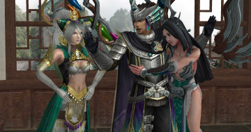 Картинка 3д+графика фантазия+ fantasy мужчина фон взгляд девушки