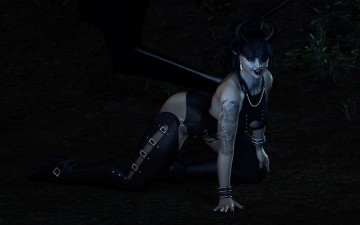 Картинка 3д+графика эльфы+ elves эльфийка взгляд фон