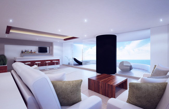 Обои картинки фото 3д графика, реализм , realism, стиль, дизайн, дом, вилла, комната, гостиная